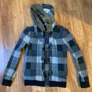 Roxy Plaid Jacket